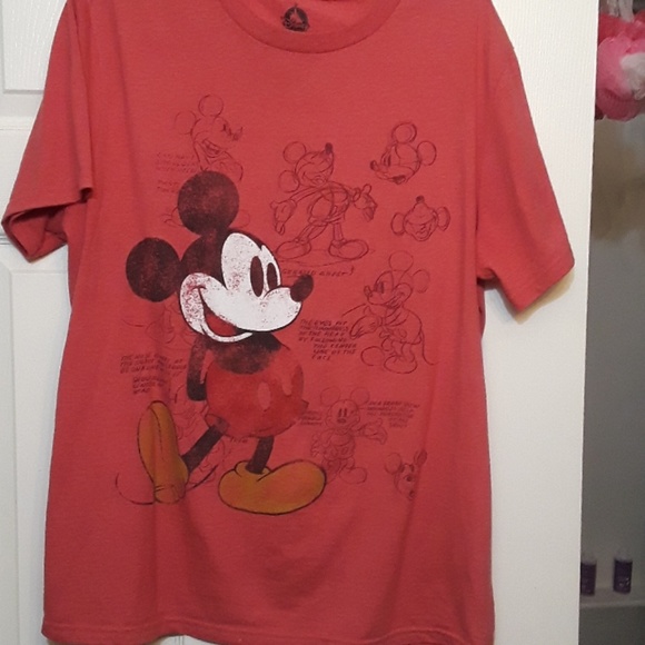 Disney Tops | Mickey Mouse Short Sleeve Shirt | Poshmark